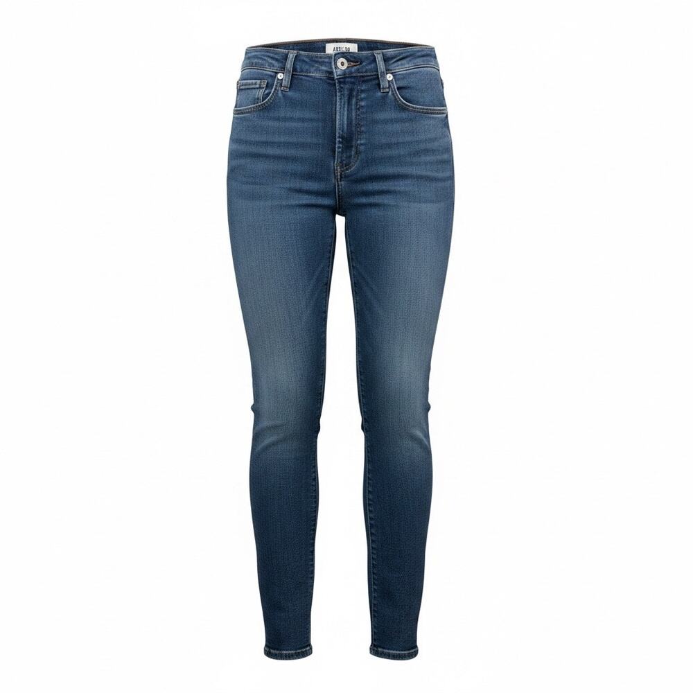 AGOLDE Sophie High Rise Raw Hem Crop Denim Jeans - Size 27